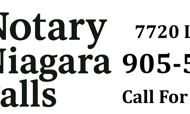 Notary Niagara Falls